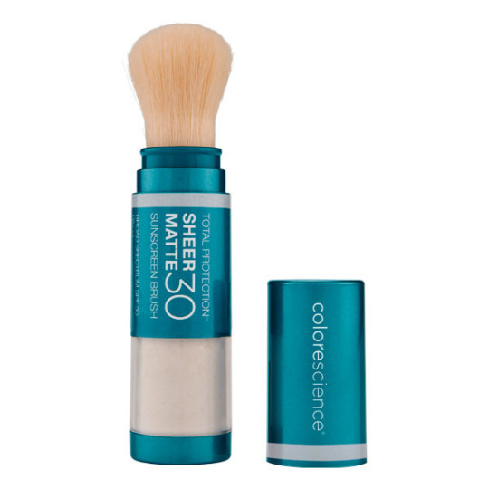 Colorescience матуюча Сонцезахисна пудра Sunforgettable total protection sheer matte sunscreen brush SPF 30