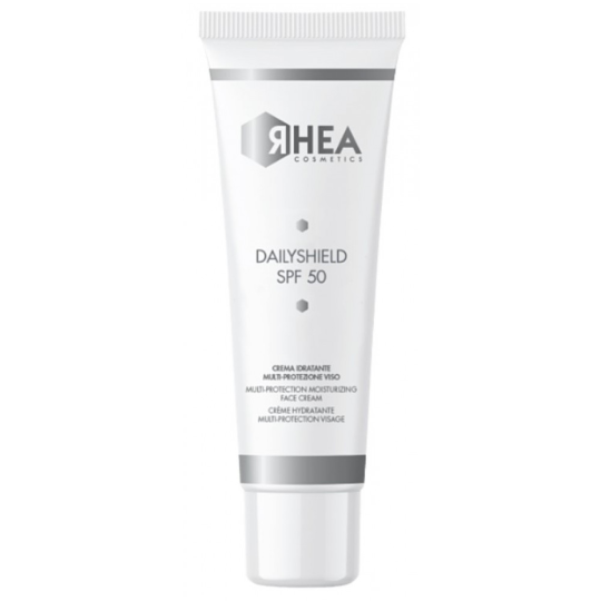 Daily Shield spf50 Мультизахисний зволожуючий крем для обличчя, Rhea
