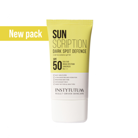 Сонцезахисний крем sunscription dark spot defence spf50, INSTYTUTUM